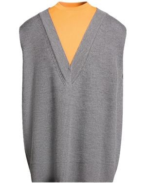 Jil Sander Jumper Wool, Cotton, Polyamide - Grey