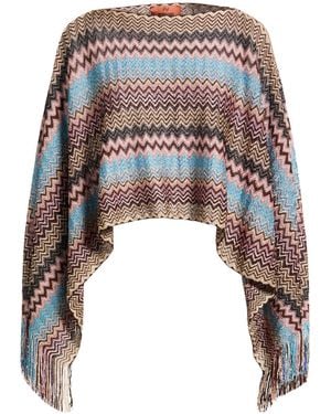 Missoni Azure Cape Viscose, Polyester - Blue
