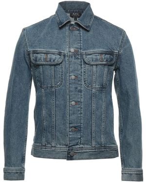 A.P.C. Denim Outerwear - Blue
