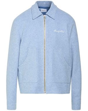 FAMILY FIRST Jacket Polyester, Wool - Blue