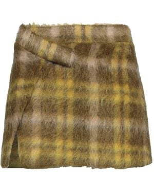 The Attico Mini Skirt - Natural