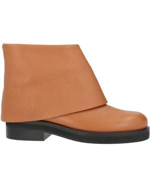 JW Anderson Ankle Boots Calfskin - Brown