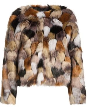 Pinko Shearling & Teddy - Brown