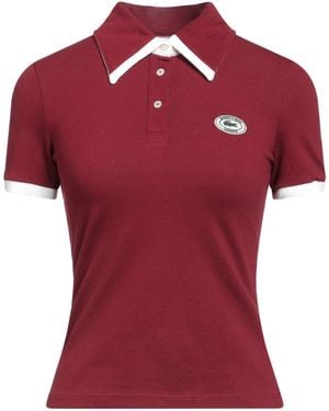 LACOSTE x SPORTY & RICH Polo - Rojo