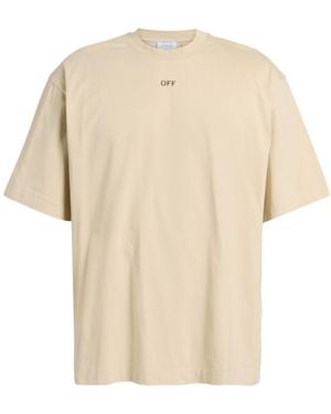 Off-White c/o Virgil Abloh T-Shirt Cotton - White