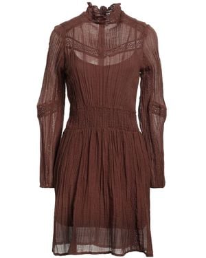 Guess Vestito Corto - Marrone