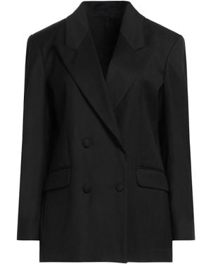 MARSĒM Collection Blazer Polyester, Viscose, Elastane - Black