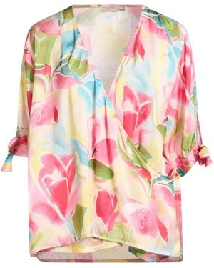 Rinascimento Fuchsia Top Polyester - Pink
