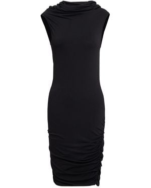 Rick Owens Midi Dress Viscose, Polyamide, Elastane - Black