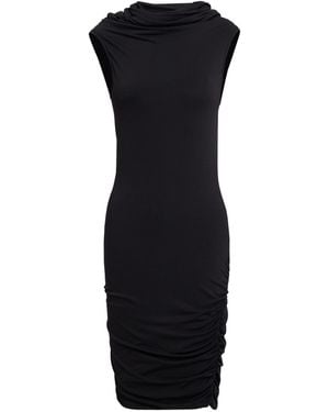 Rick Owens Midi Dress Viscose, Polyamide, Elastane - Black