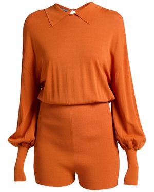 Alberta Ferretti Mono corto - Naranja