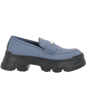 Pollini Loafers Leather - Gray