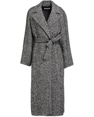 Caractere Coat Viscose, Polyamide, Elastane, Polyacrylic, Wool - Gray