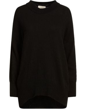 N.O.W. ANDREA ROSATI CASHMERE Jumper Wool, Viscose, Nylon, Cashmere - Black