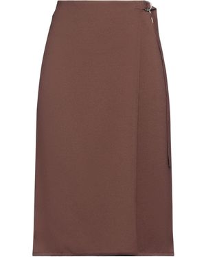 Ballantyne Midi Skirt Polyester - Brown