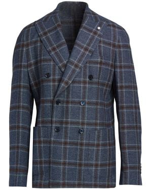 L.B.M. 1911 Blazer Cotton, Cashmere - Blue
