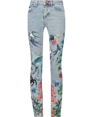 Philipp Plein Jeanshose - Blau