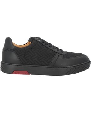 Testoni Trainers Textile Fibres, Leather - Black