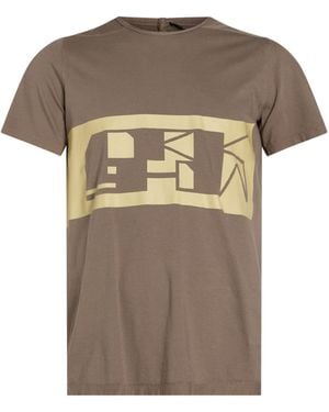 Rick Owens Camiseta - Gris