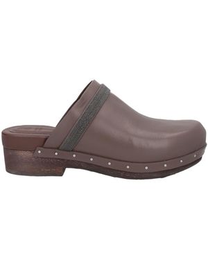 Brunello Cucinelli Mules & Clogs - Brown