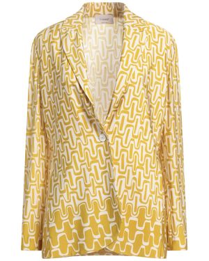 Via Masini 80 Blazer Viscose, Elastane - Metallic