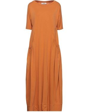Alpha Studio Midi Dress - Orange
