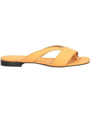 Bervicato Thong Sandals - Metallic