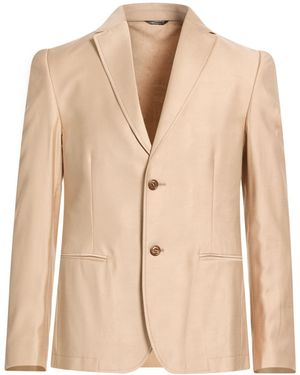 Daniele Alessandrini Blazer Viscose, Polyester - Natural