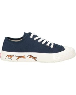 KENZO Midnight Sneakers Textile Fibers - Blue