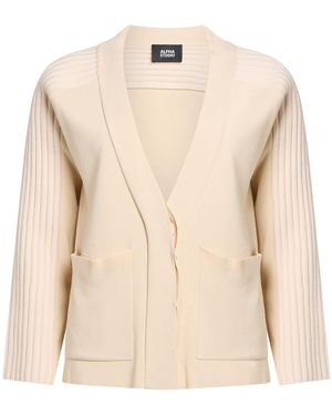 Alpha Studio Cardigan - Neutro