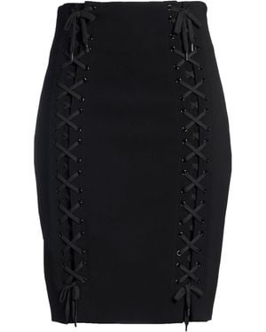 Moschino Midi Skirt Polyester, Polyurethane - Black