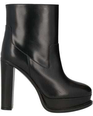 McQueen Ankle Boots - Black