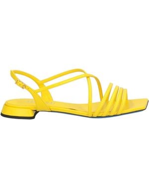 Loriblu Sandals Leather - Yellow