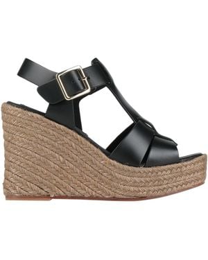 Paloma Barceló Espadrilles Cow Leather - Black