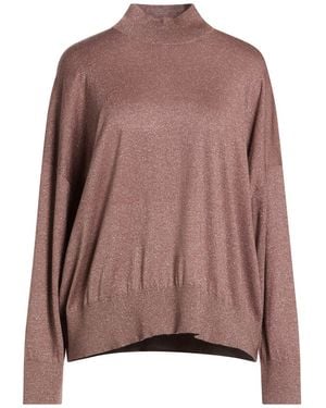 Brunello Cucinelli Rollkragenpullover - Braun