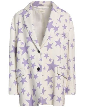 ViCOLO Blazer Cotton, Polyester - White