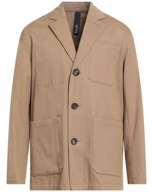 Hevò Camel Blazer Cotton - Brown