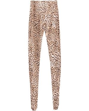 Roberto Cavalli Leggings - Natural