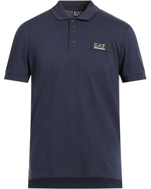 EA7 Polo Shirts - Blue