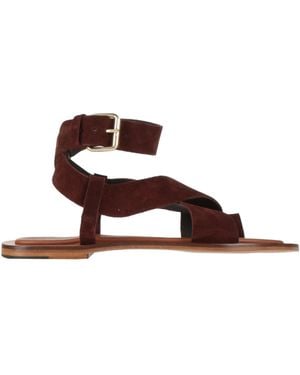 Mansur Gavriel Thong Sandal - Brown