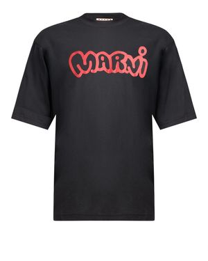 Marni T-Shirt Cotton - Black