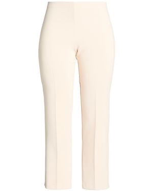 Sandro Ferrone Pants Polyester, Elastane - Natural