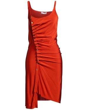 Rabanne Midi Dress Viscose, Elastane - Red
