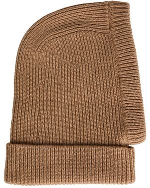Fendi Hat Virgin Wool, Cashmere - Brown
