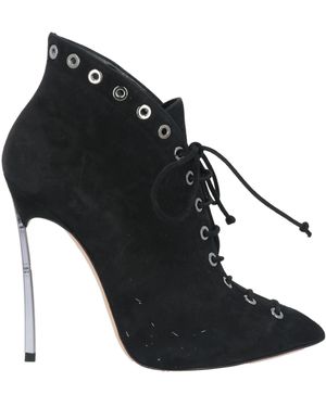 Casadei Ankle Boots Leather - Black