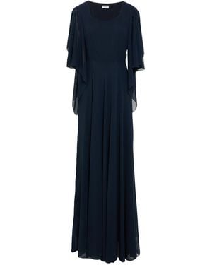 RUE DU BAC Midnight Maxi Dress Polyester - Blue