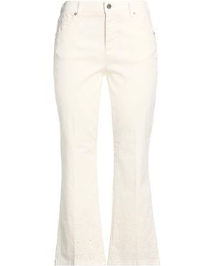 I LOVE MP Pantaloni Jeans - Bianco