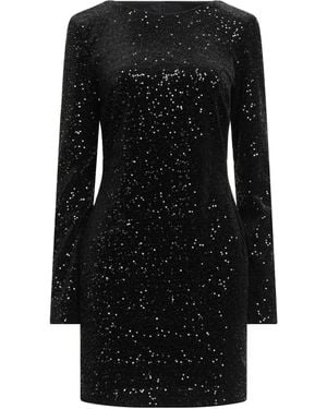 Imperial Mini Dress Polyester, Elastane - Black