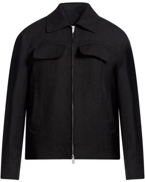 Lardini Jacket Linen - Black