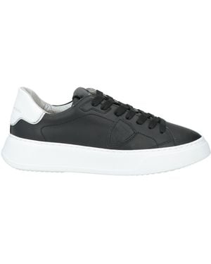Philippe Model Sneakers Leather - Black